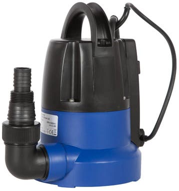 Borg dweilpomp vlakzuigpomp vlak pomp 400 watt - 7000 l/h, Verzenden, Nieuw, Elektrisch, Dompelpomp