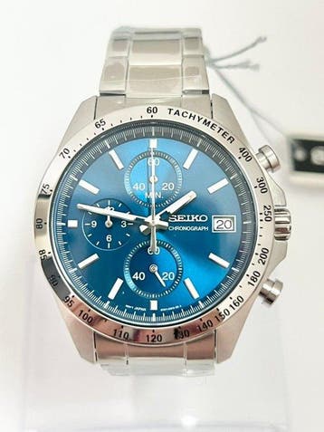 Seiko - Chronograph - Zonder minimumprijs - SBTR0023 - Heren