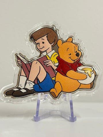 Niue. 2 Dollars 2025 - 1 oz Plata .999 - Winnie the Pooh A
