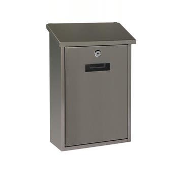 RVS Brievenbus | Toolland (Zilver), Verzenden, Nieuw