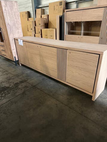 Levanzo dressoir, blond oak, Nieuw, Overige materialen