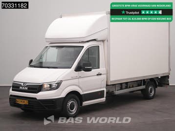 MAN TGE 3.180 Dhollandia Laadklep Zijdeur Bakwagen Camera Ai, Stof, Gebruikt, Euro 6, MAN