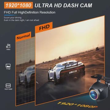 Full HD 1920x1080P Auto Camera met 200° Fisheye Lens, HDR &, Verzenden, Nieuw