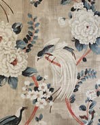 Stof Imperial Garden birds Chinoiserie origineel