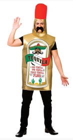 Tequila gold kostuum, Verzenden, Nieuw, Feestartikel