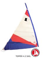 Ventoz Topper Zeil (4.2 m2),  nieuw!, Watersport en Boten, Verzenden, Nieuw, 3 tot 6 meter, Minder dan 15 m²
