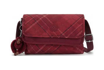 Kipling Handtas Rood, Verzenden, Zo goed als nieuw, Rood