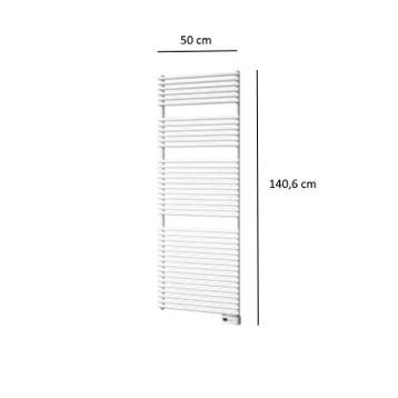 Designradiator Plieger Florian Elektrisch 800 Watt 140,6x50, Ophalen of Verzenden, Nieuw