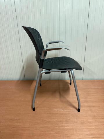 50x Herman Miller Caper Stoelen - Scherpe Prijs - Voorraad, Verzenden, Zwart, Zo goed als nieuw, Bureaustoel