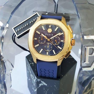 Philipp Plein - $pectre - $kull - Chronograph - Gold - New -, Nieuw