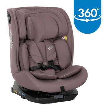 Lorelli Rodeo Dark Pink 40-150 cm 360° i-Size Autostoel, Verzenden, Nieuw, 15 t/m 36 kg, Isofix