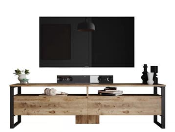 Skåne Home - Tv meubel - Pine - 180 cm, Nieuw, 25 tot 50 cm, 150 tot 200 cm, Minder dan 100 cm