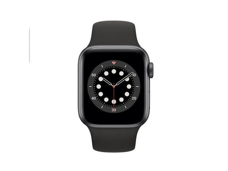Apple Watch Series 6 - 44mm Cellular - GPS + 4G - Zwart, Sieraden, Tassen en Uiterlijk, Smartwatches, Zo goed als nieuw, Verzenden