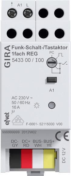 Gira ENet Schakelactuator-bussysteem - 543300, Doe-het-zelf en Verbouw, Elektra en Kabels, Overige typen, Nieuw, Verzenden
