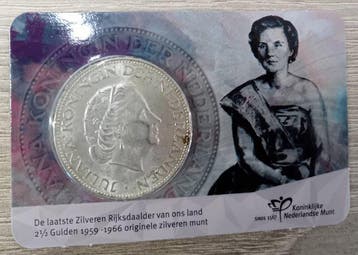 Nederland. 2 1/2 Gulden 1962 (Zonder minimumprijs)