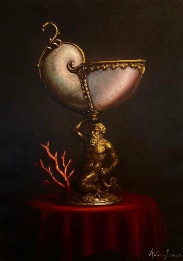 Antonio Sciacca (1957) - The Nautilus Reliquary - NO RESERVE