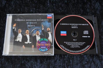 Carreras Domingo Pavarotti in concert Mehta CDI Video CD, Verzenden, Nieuw