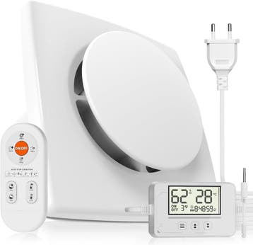 Slimme Badkamerventilator - Vochtsensor - Tweedekansje OP=OP, Ophalen of Verzenden, Zo goed als nieuw, Ventilator