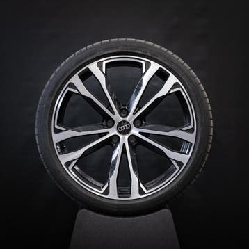 20 inch velgen Audi A5 Zomerbanden 255/35/20  Origineel, Gebruikt, 255 mm, Banden en Velgen, Ophalen of Verzenden