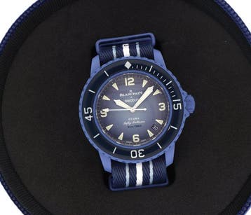 Blancpain x Swatch - Scuba Fifty Fathoms Atlantic Ocean -, Nieuw