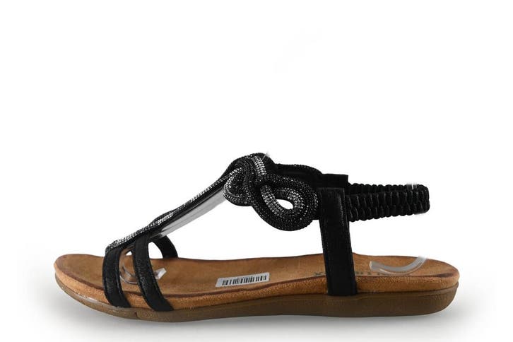 Blue Box Sandalen in maat 37 Zwart, Kleding | Dames, Schoenen, Zwart, Zo goed als nieuw, Sandalen of Muiltjes, Verzenden