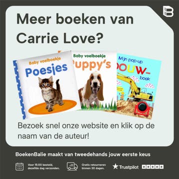 Eerste woordjes / Baby voelboekje - Carrie Love, Verzenden, Gelezen, Carrie Love