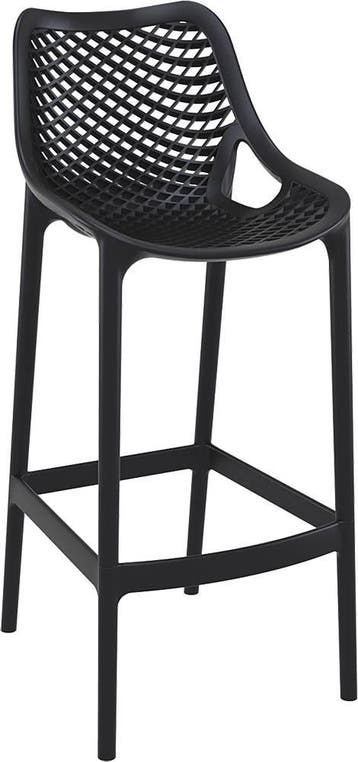 Barkruk Buiten  75 cm  Air  Zwart  Siesta, Verzenden, Nieuw