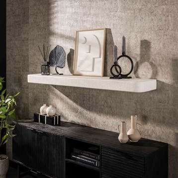 Stenen wandplank Dione 150 cm, Huis en Inrichting, Woonaccessoires | Wandplanken en Boekenplanken, Verzenden, Nieuw