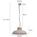 Mexlite hanglamp Samso 7974CR Sale, Huis en Inrichting, Ophalen, Overige materialen, Nieuw, Landelijk