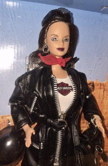 Mattel - Barbiepop Barbie Harley-Davidson sigillata -