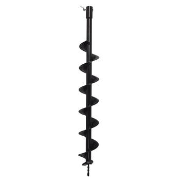 Kibani Grondboor 100 MM - Losse Boor - Palenboor Diameter 10, Tuin en Terras, Hand-tuingereedschap, Nieuw