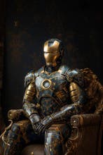 I_KONIQ - The Iron man golden sun King, Nieuw in verpakking