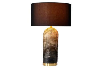 Tafellamp ZEA 60cm met kleurverloop van zeegras, naturel, Ophalen of Verzenden, Nieuw