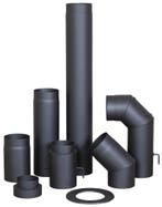 Kachelpijp 150mm 2mm dikwandig, Huis en Inrichting, Kachels, Ophalen of Verzenden, Nieuw