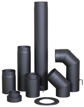 Kachelpijp 150mm 2mm dikwandig, Ophalen of Verzenden, Nieuw