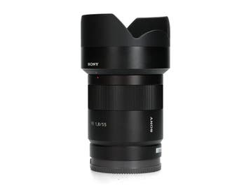 Sony FE 55mm f/1.8 ZA Zeiss Sonnar T* - 1 jaar garantie, Ophalen of Verzenden, Zo goed als nieuw, Sony