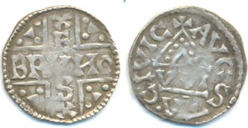 Denar Augsburg Bistum: Bruno, 1006-1029: zilver, Verzenden