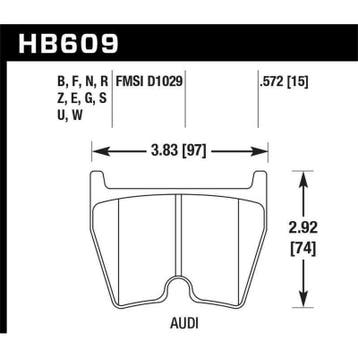 Hawk 08-11 Audi R8/07-08 RS4/03-04 RS6 / 02-03 VW Phaeton, Ophalen of Verzenden, Nieuw