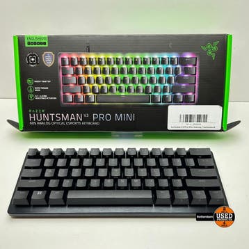RAZER Huntsman V3 Pro Mini Bedraad Gamingtoetsenbord Zwart, Verzenden, Gebruikt