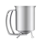 GGM Gastro | Deegdoseerder - 0,4L - RVS | FMNP04 | FMNP04, Zakelijke goederen, Verzenden, Nieuw in verpakking, Bakkerij en Slagerij