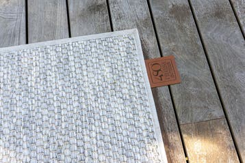 Buitenkleed 200 cm rond grijs 4 Seasons Outdoor, Tuin en Terras, Ophalen of Verzenden, Nieuw