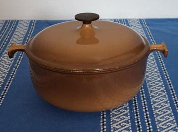 Le Creuset - Enzo Mari - Braadpan - Geglazuurde fontein