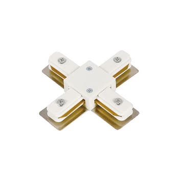 1-fase rail | X-connector wit, Verzenden, Nieuw, Overige fittingen