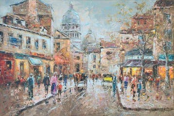 Christof Vevers (1962) - Montmartre & Sacré-Cœur~ La Vie