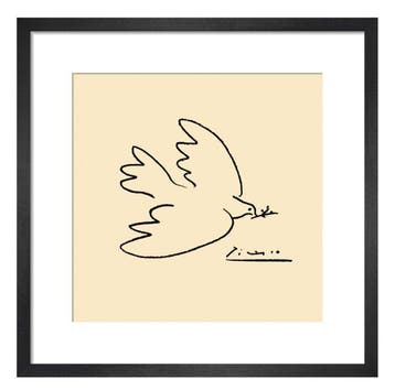 Pablo Picasso - “The Dove of Peace, 1945”. Gesigneerd in de