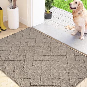 Deurmat Wasbaar 50x80cm | Bruin | Tweedekansje OP=OP, Ophalen of Verzenden, Overige materialen, Binnen, Nieuw