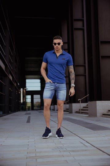 2dekans | AB Lifestyle - Platinum Polo | Navy Peony - Heren, Ophalen of Verzenden, Nieuw, Maat 46 (S) of kleiner, Ab lifestyle