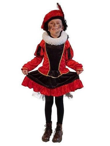 Pietenjurkje voor Meisjes met Petticoat - 140, Verzenden, Nieuw