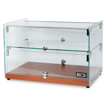 HCB Glazen opzet vitrine - 50 liter - 55,4 cm, Verzenden, Nieuw in verpakking