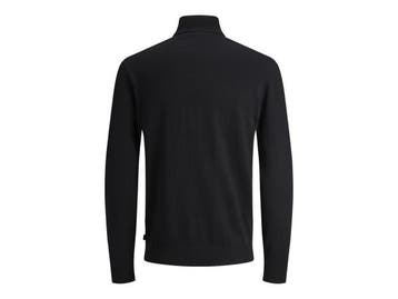 Veiling - Jack &amp; Jones Emil Knit Roll Neck Zwart - M, Nieuw
